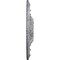 Ekena Millwork Tristan Ceiling Medallion (Fits Canopies up to 5 1/2"), 26"OD x 3"P, Ultra Pure White Crackle CM26TNUWC - alternate 3